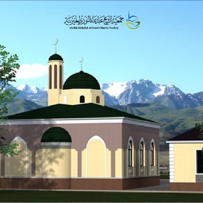 صورة بناء مسجد بدولة قرقيزيا بقيمة ٧٠٠٠ دينار